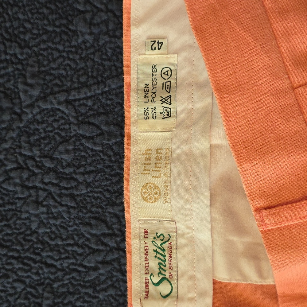 Pink Linen Shorts - Picture 4 of 4
